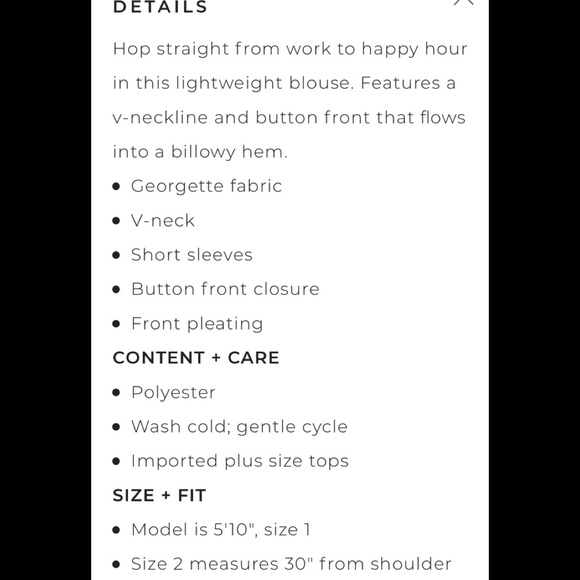 🌀Torrid’s Black & Brown Blouse✨ Sz. 3 (22-24)🌀 - Picture 5 of 5